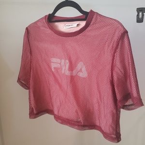 fila crop top